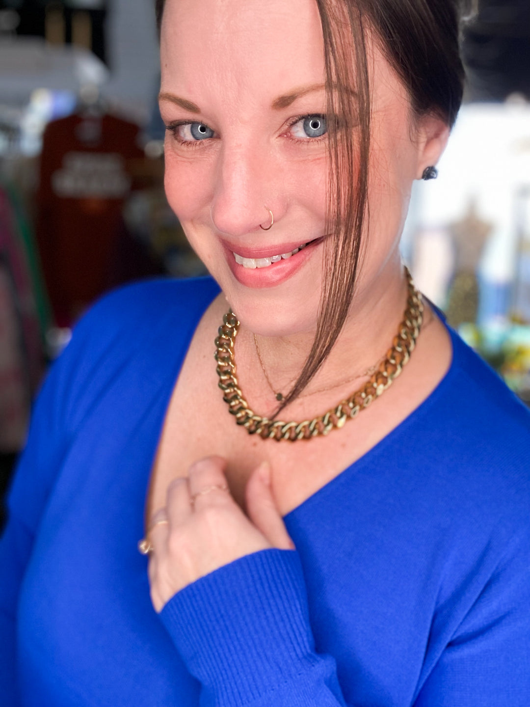 Comfy V Neck Sweater