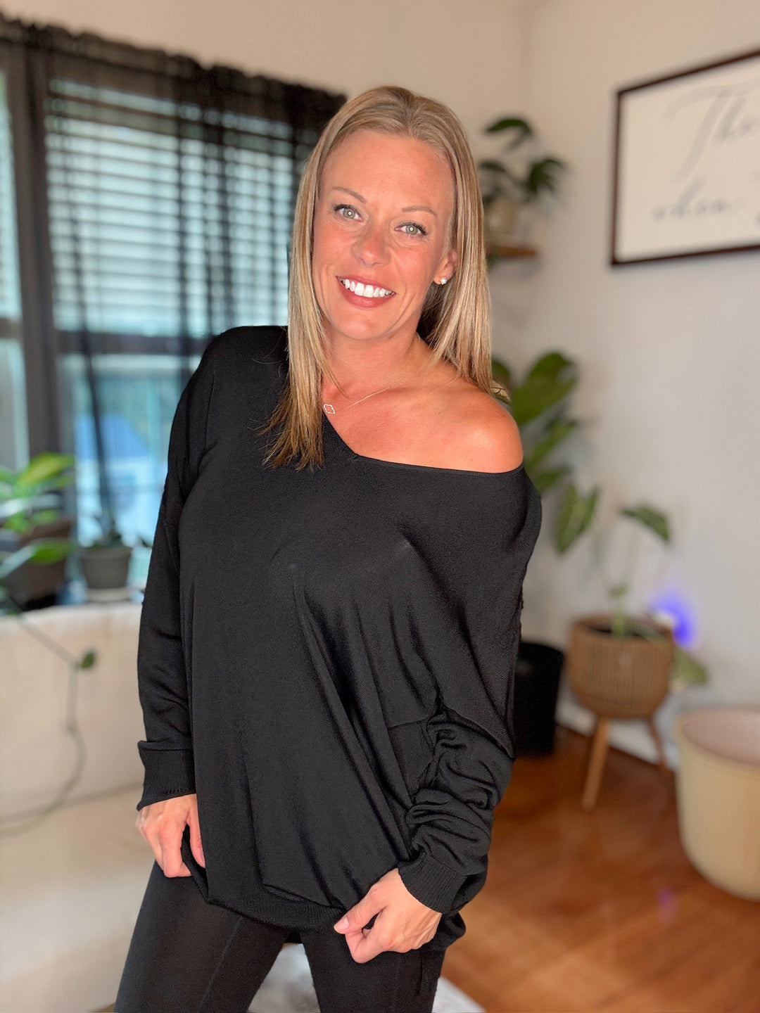 Comfy V Neck Sweater