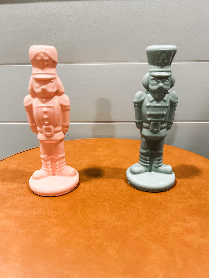 6.5" Ceramic Nutcracker