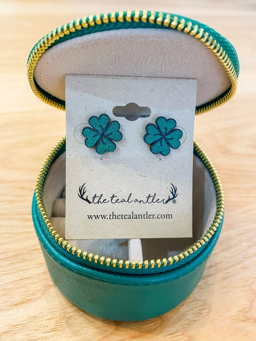 St Paddy's Earrings - The Teal Antler Boutique