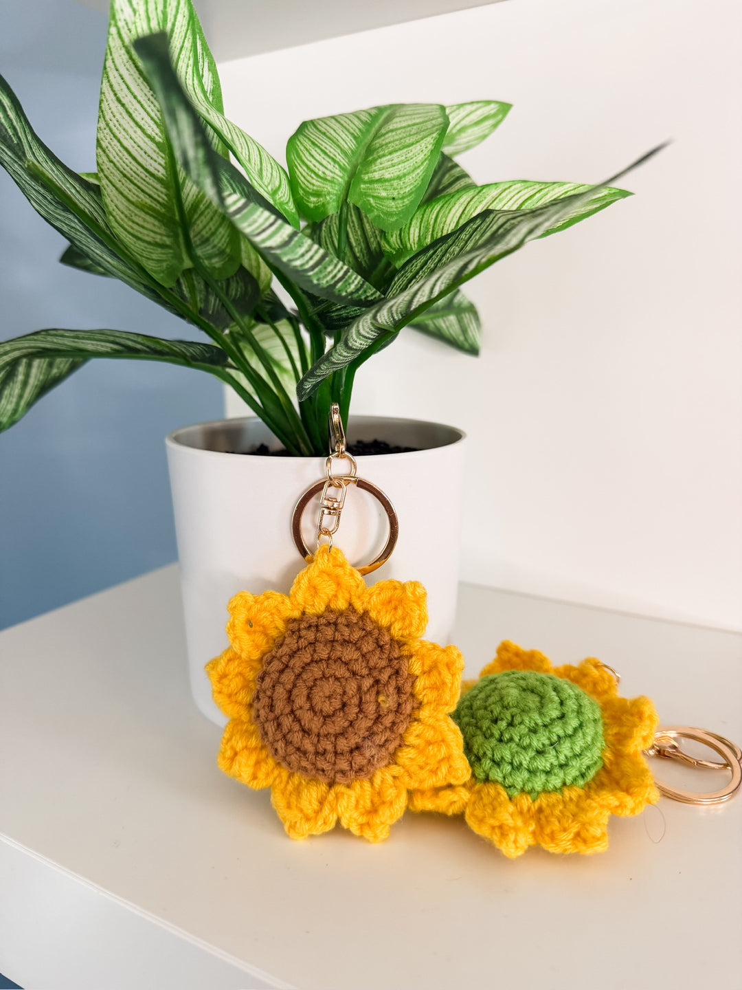 Sunflower Keychain