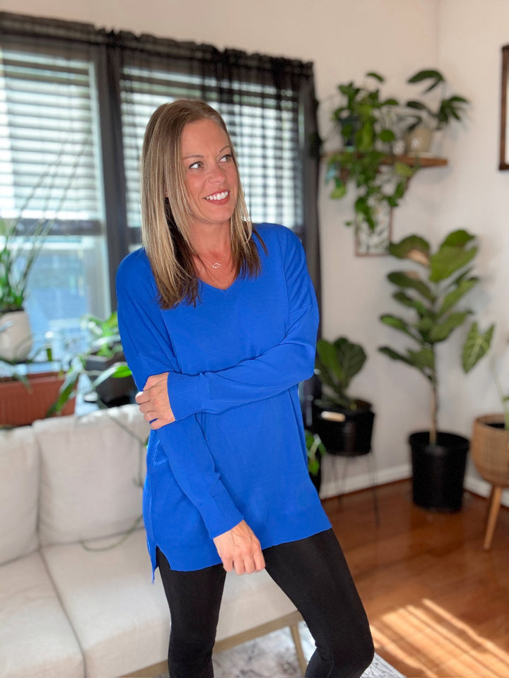 Comfy V Neck Sweater