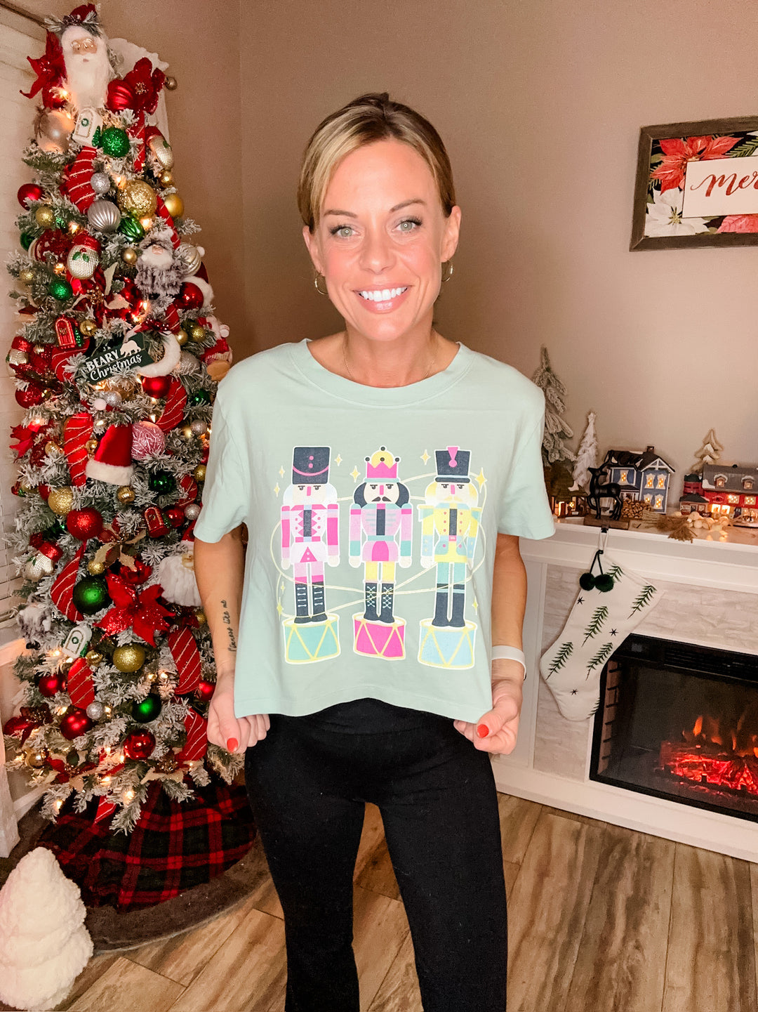 The Cropped Nutcracker - The Teal Antler Boutique