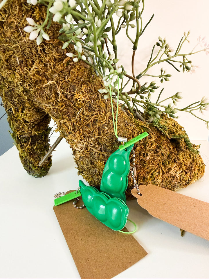 Peas In A Pod Keychain