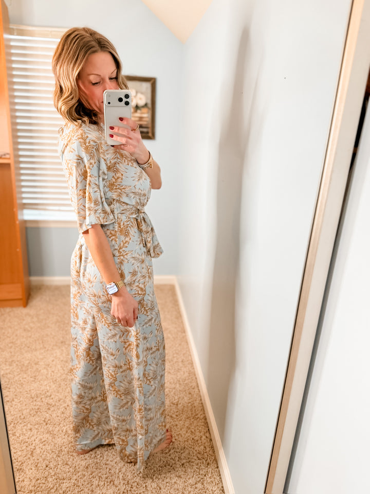 One Shoulder Jumpsuit