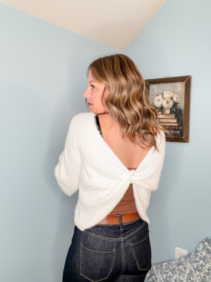 Cozy Twist Knot Top