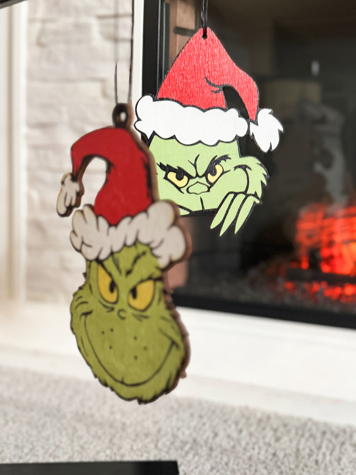 Wooden G Man Ornament