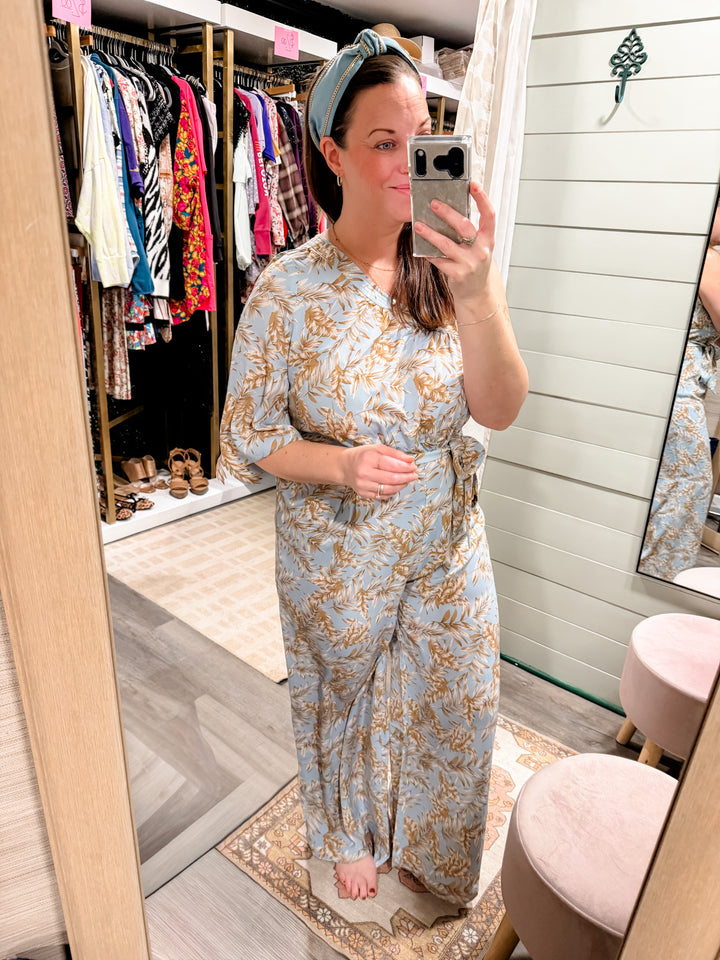 One Shoulder Jumpsuit