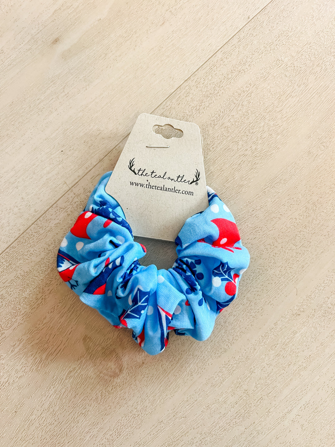 Holiday Theme Scrunchie - The Teal Antler Boutique
