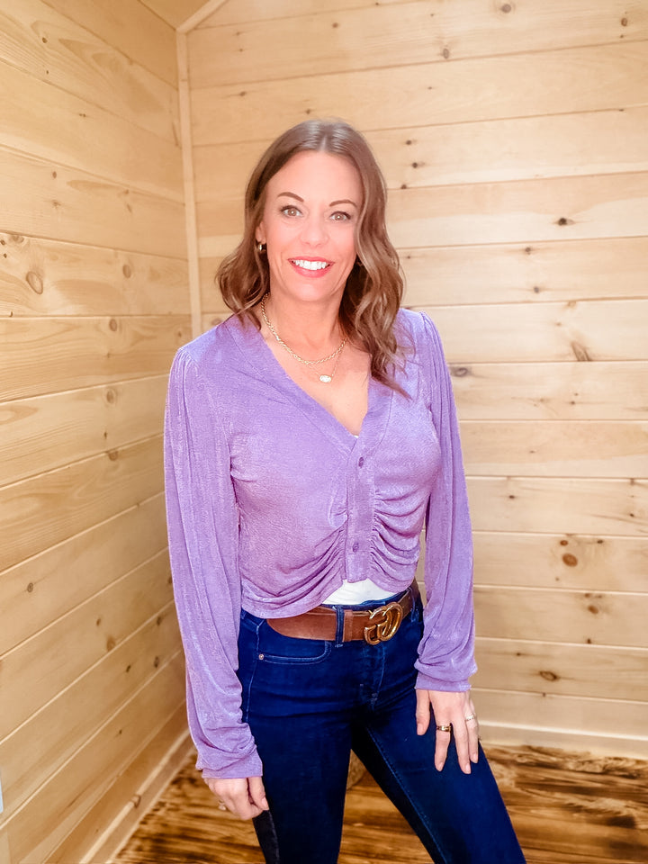 Perfect Plum Cardi