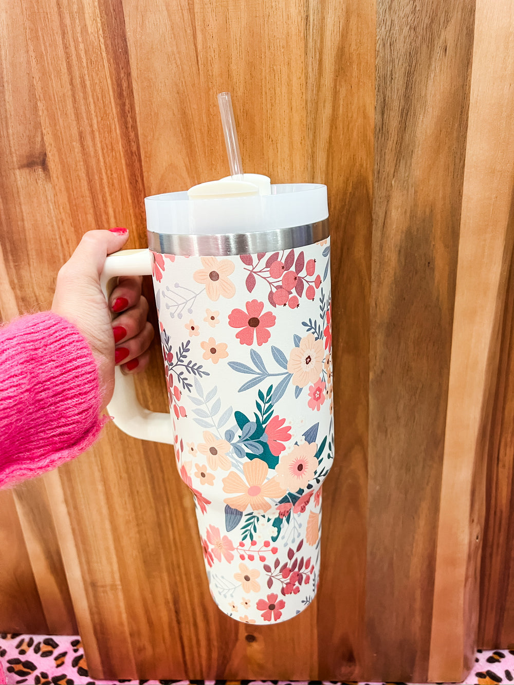Spring Floral Must Have Cup - The Teal Antler Boutique