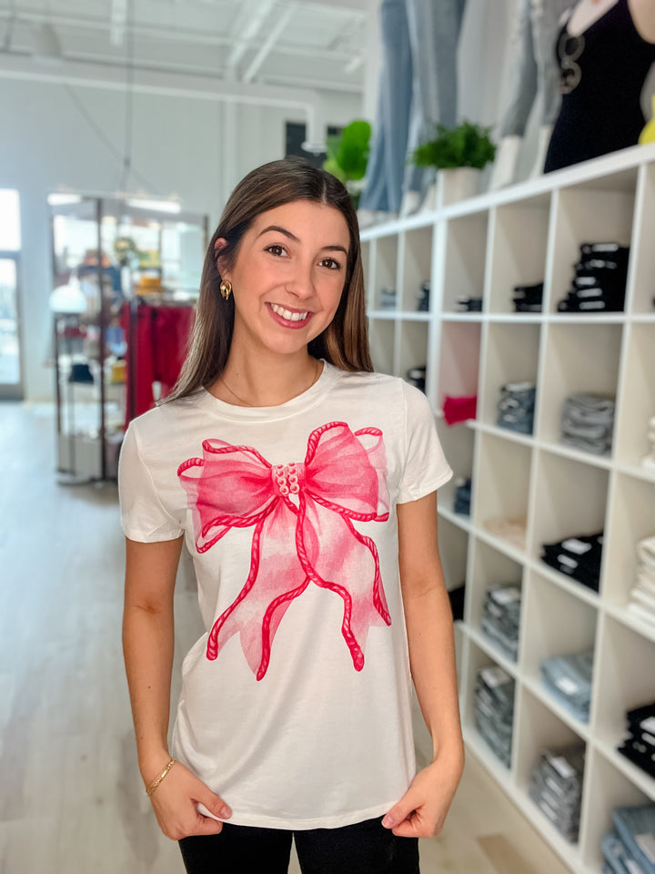 Not Your Bow Tee - The Teal Antler Boutique
