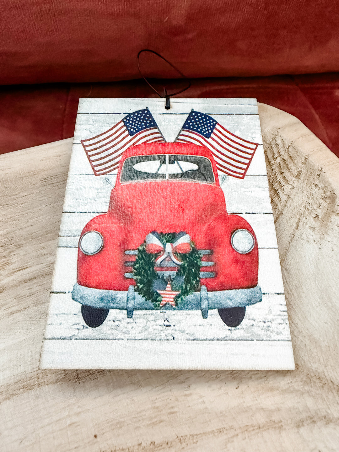 Patriotic Plaque Ornament