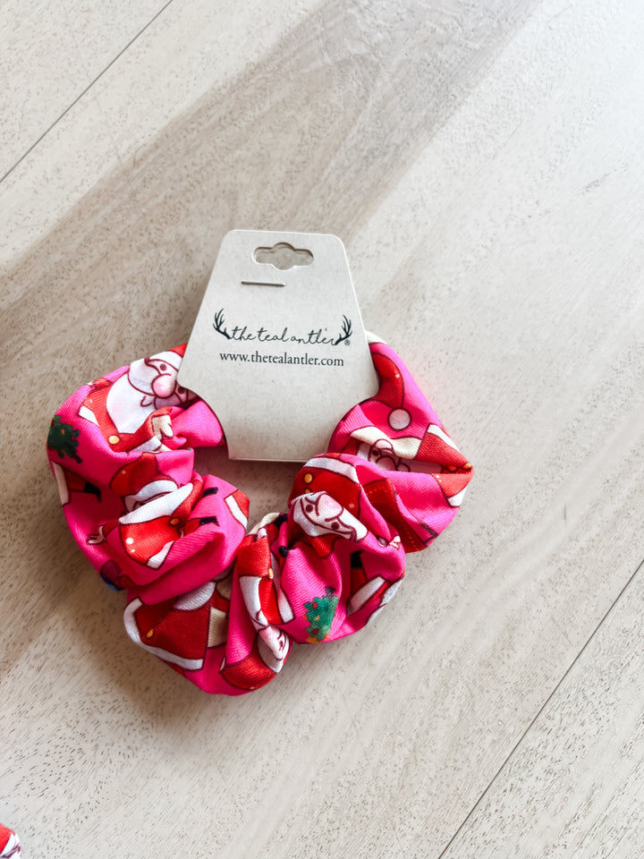 Santa Scrunchie - The Teal Antler Boutique