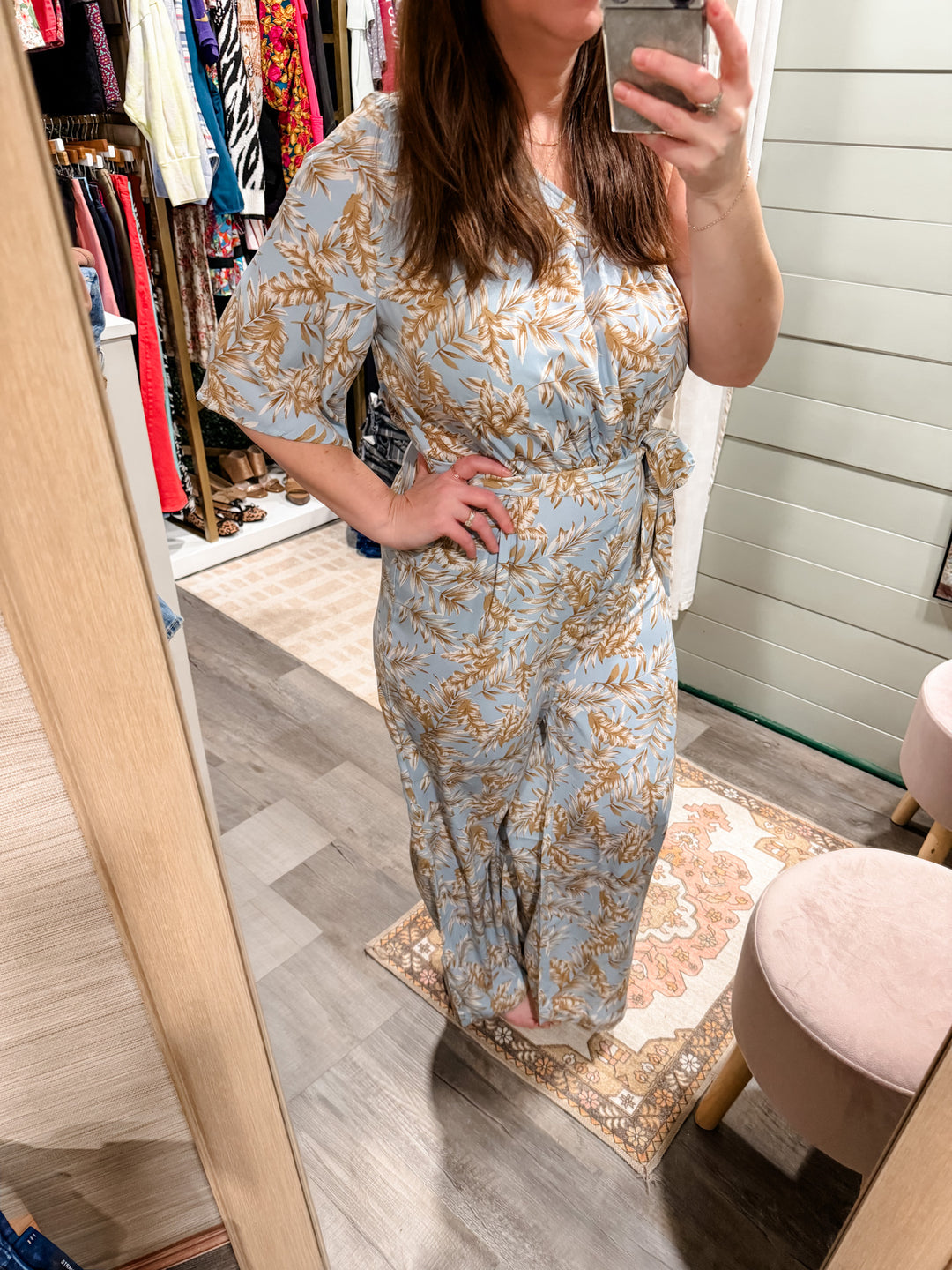 One Shoulder Jumpsuit