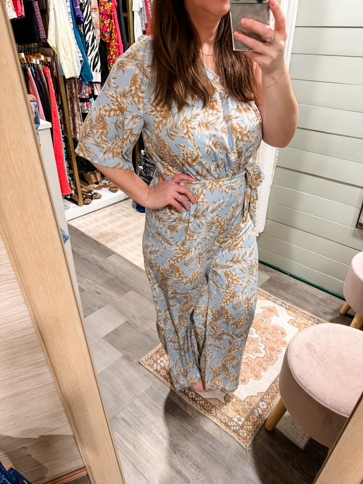 One Shoulder Jumpsuit