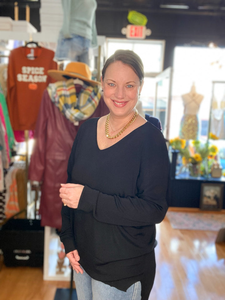 Comfy V Neck Sweater