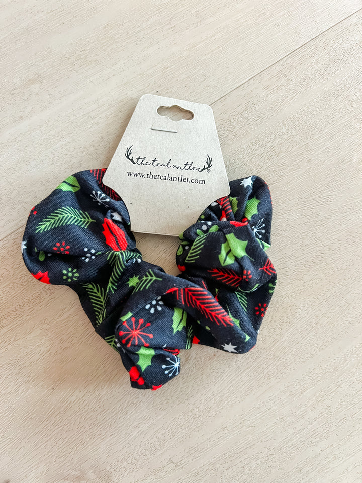 Holiday Theme Scrunchie - The Teal Antler Boutique