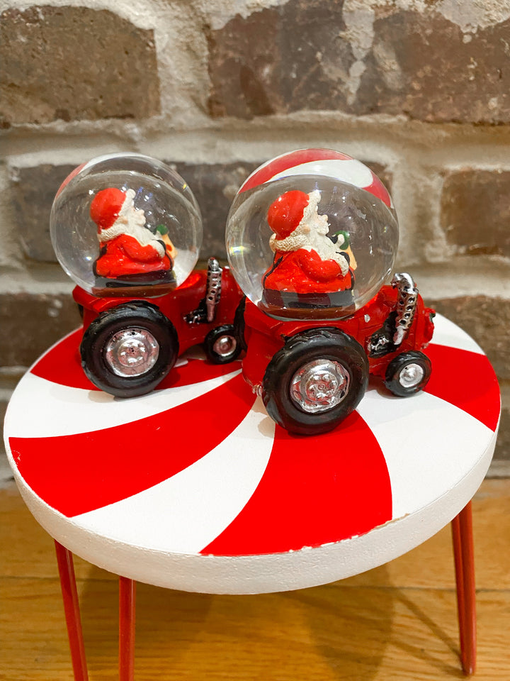 Santa In a Snow Globe