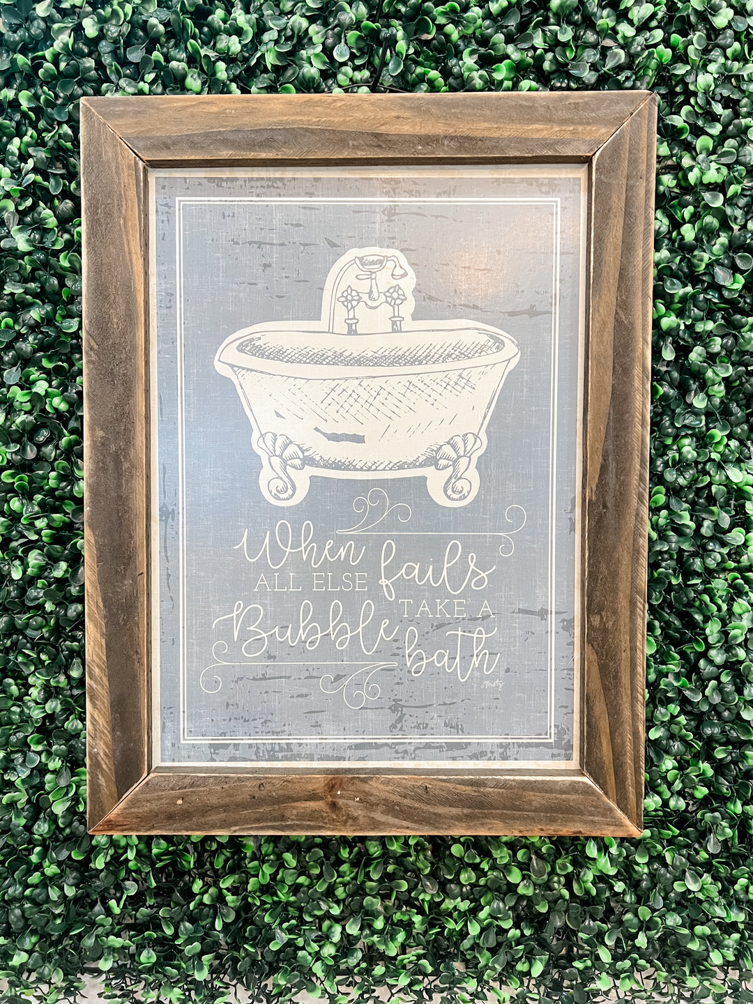 When All Else Fails- Take A Bubble Bath - The Teal Antler Boutique