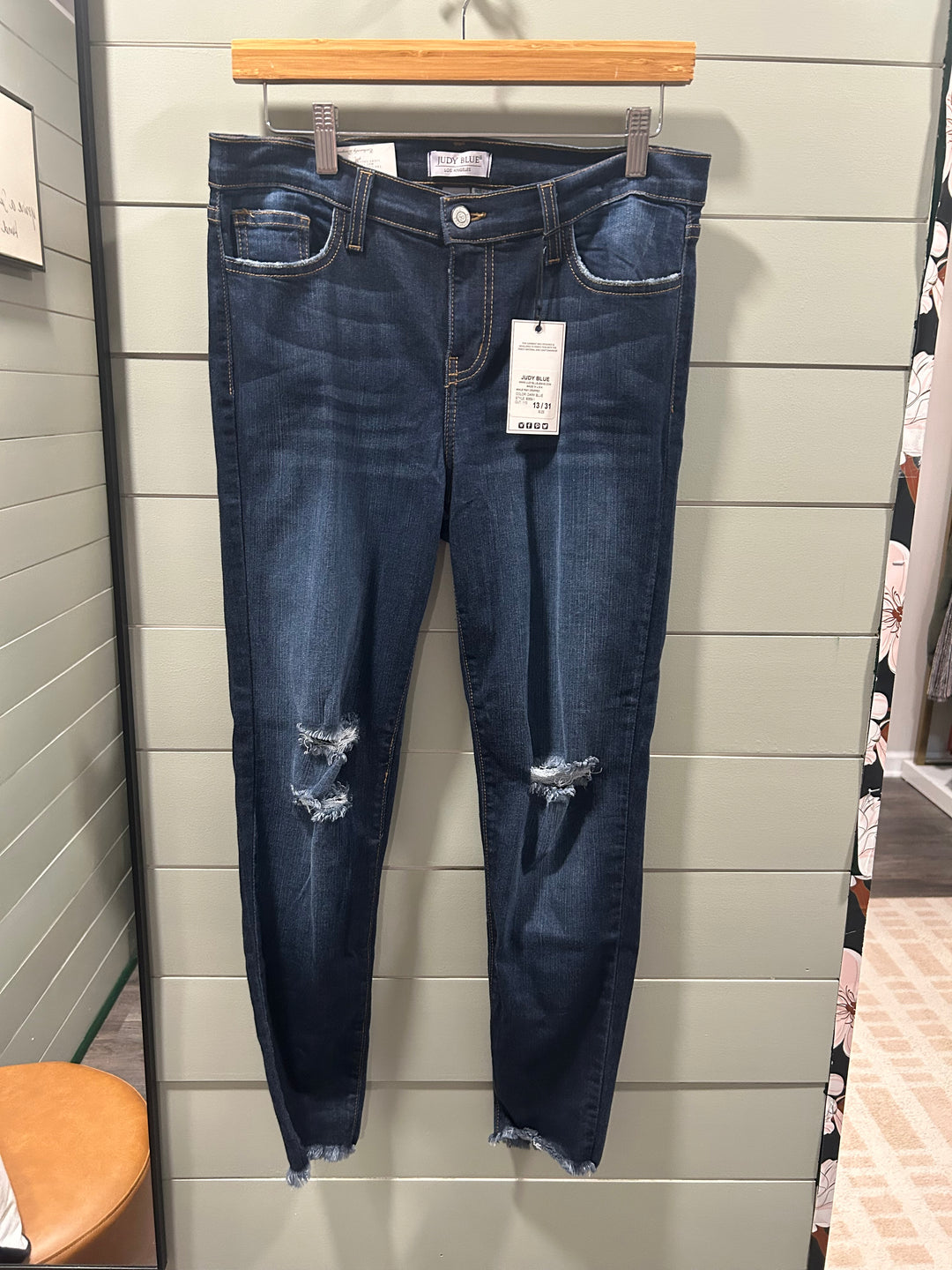 JB Dark Distressed Jeans-13