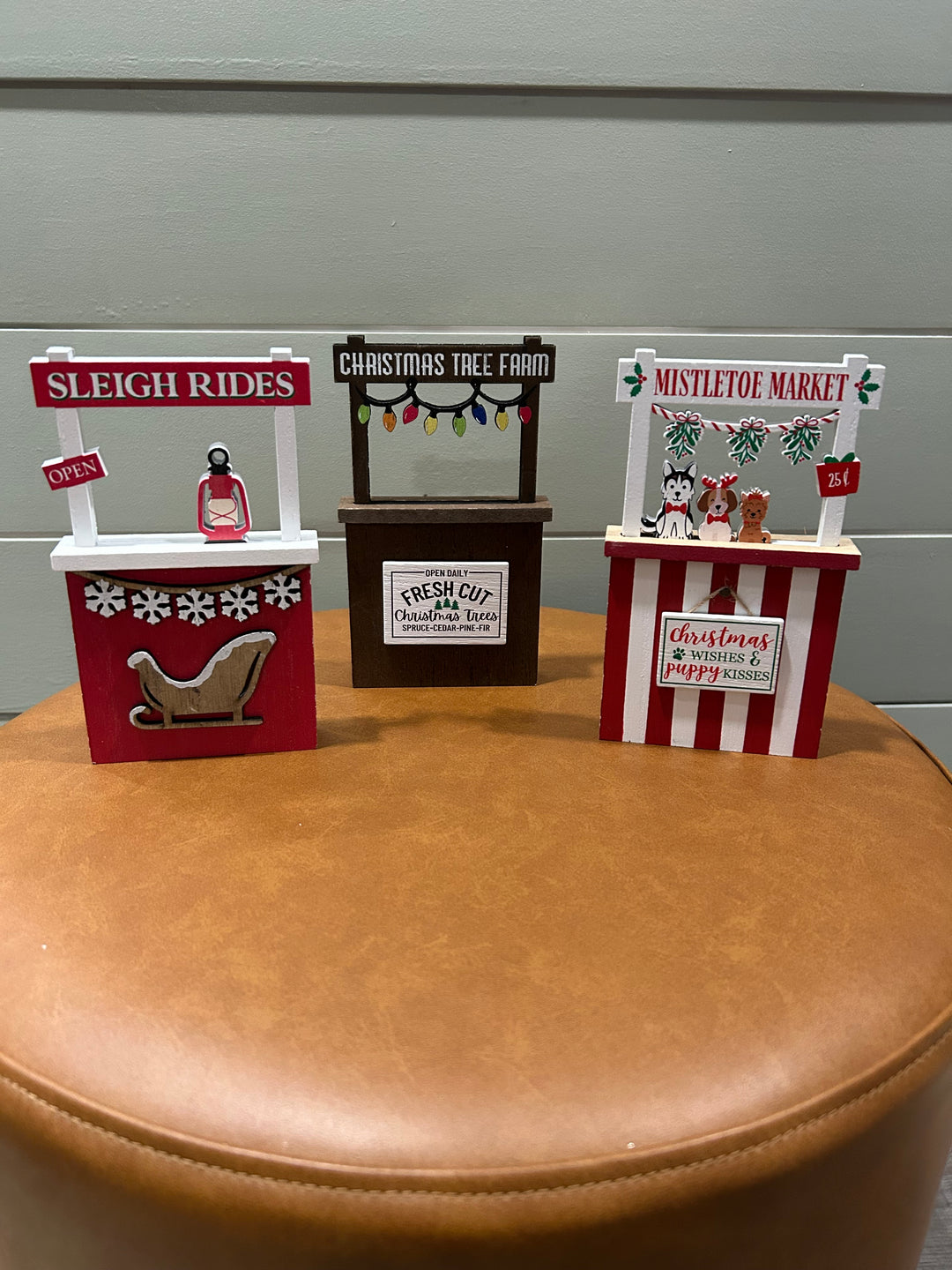 Wooden Holiday Decor