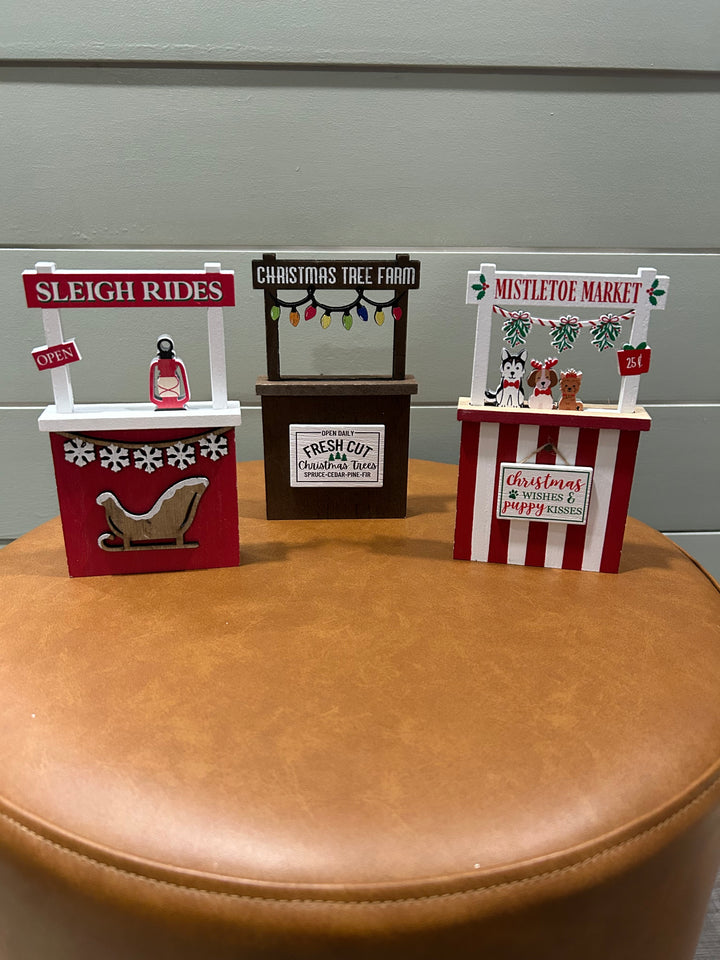 Wooden Holiday Decor