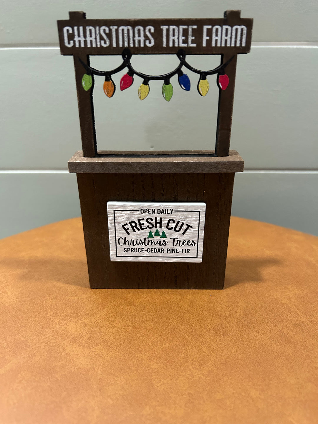 Wooden Holiday Decor