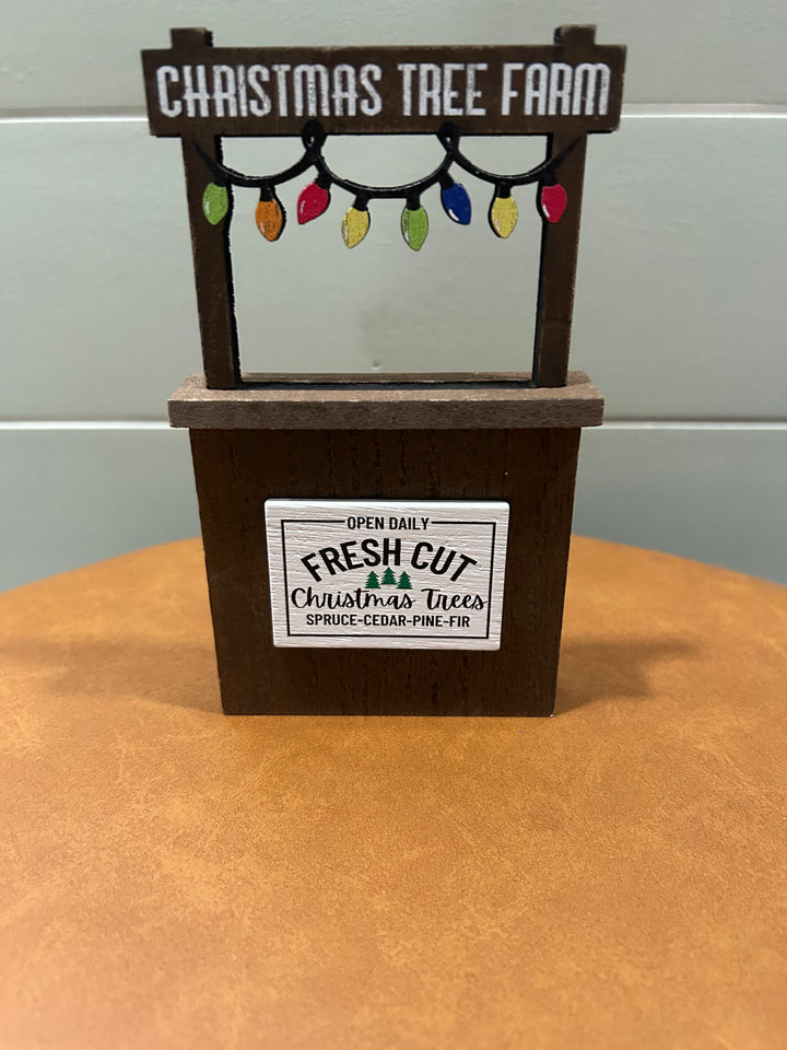 Wooden Holiday Decor