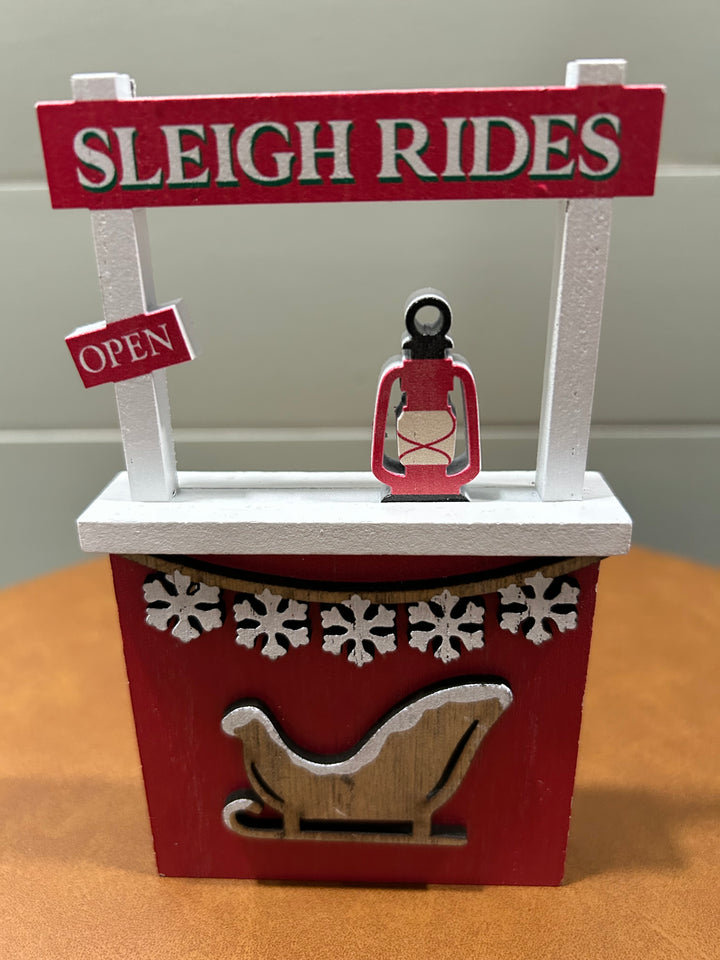 Wooden Holiday Decor