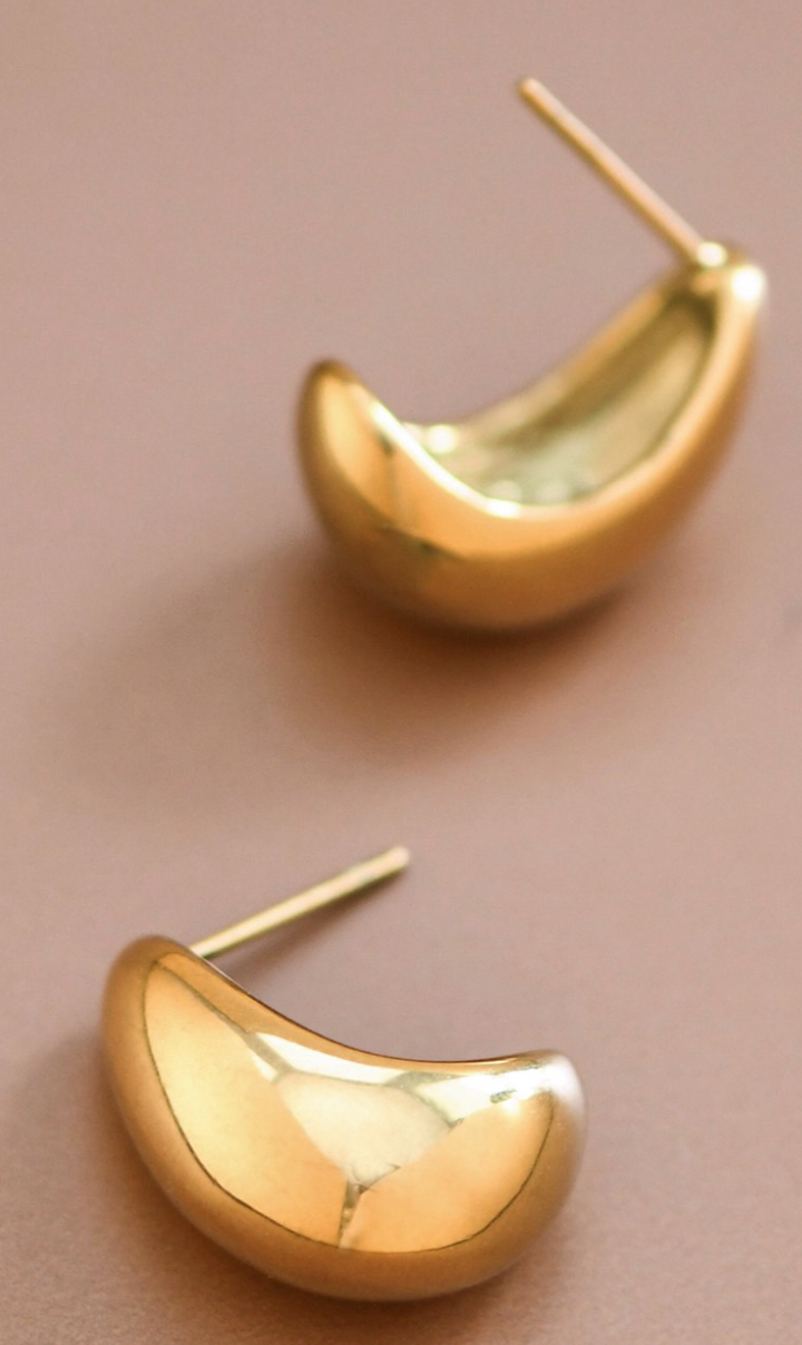 18k Waterproof Non-tarnish Stainless Steel Studs