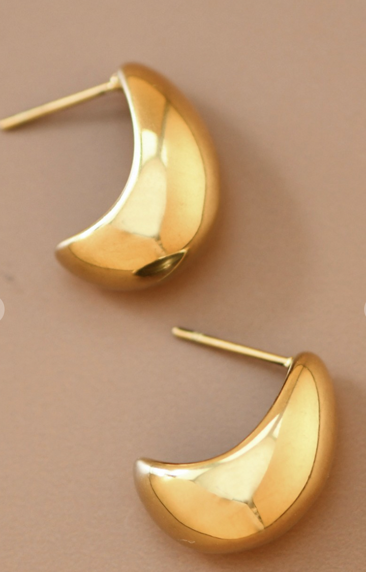 18k Waterproof Non-tarnish Stainless Steel Studs