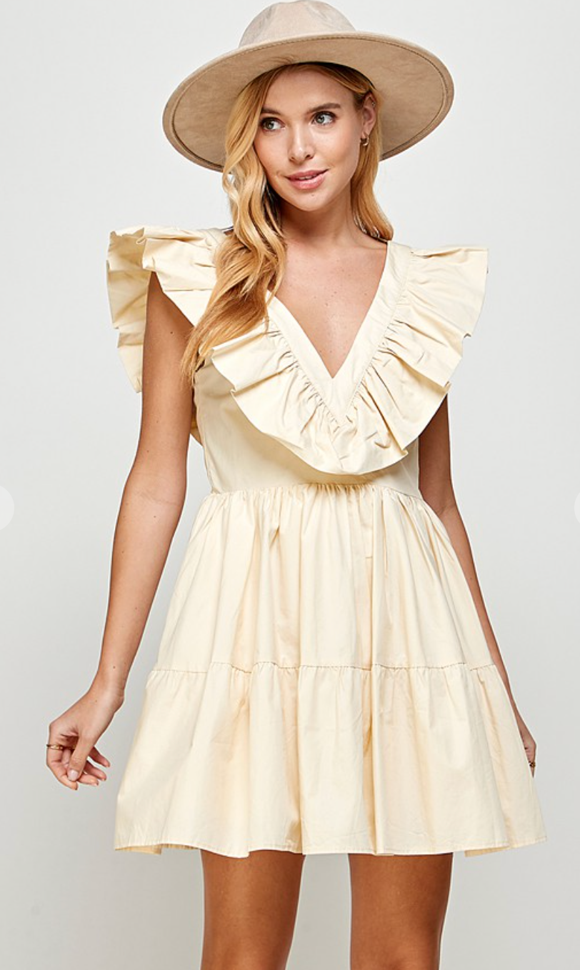Cream Puff Dress