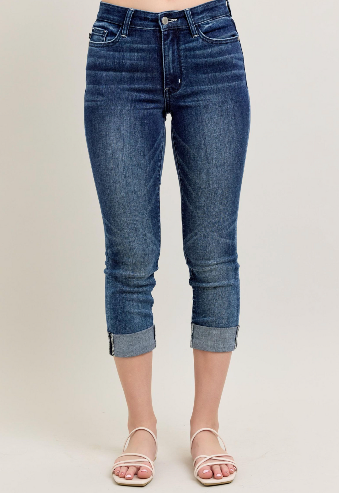 Judy Blue Cuffed Capri