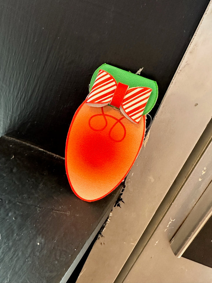 Small Holiday Hair Clips