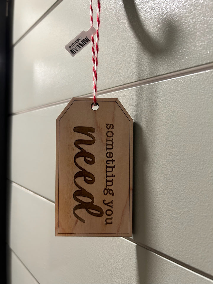 "Something To"- Gift Tag