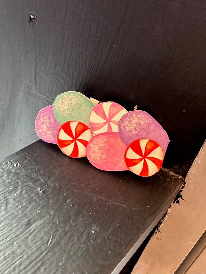 Small Holiday Hair Clips