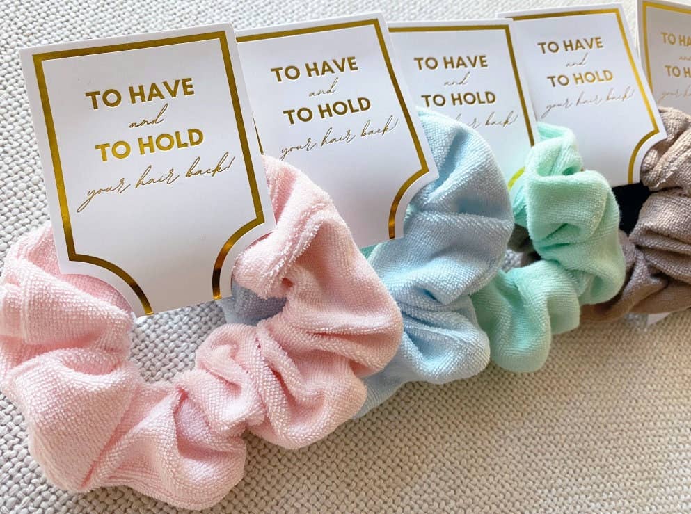 Soft Towel Hair Scrunchies - The Teal Antler Boutique