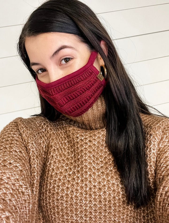 CC Sweater Mask - The Teal Antler Boutique