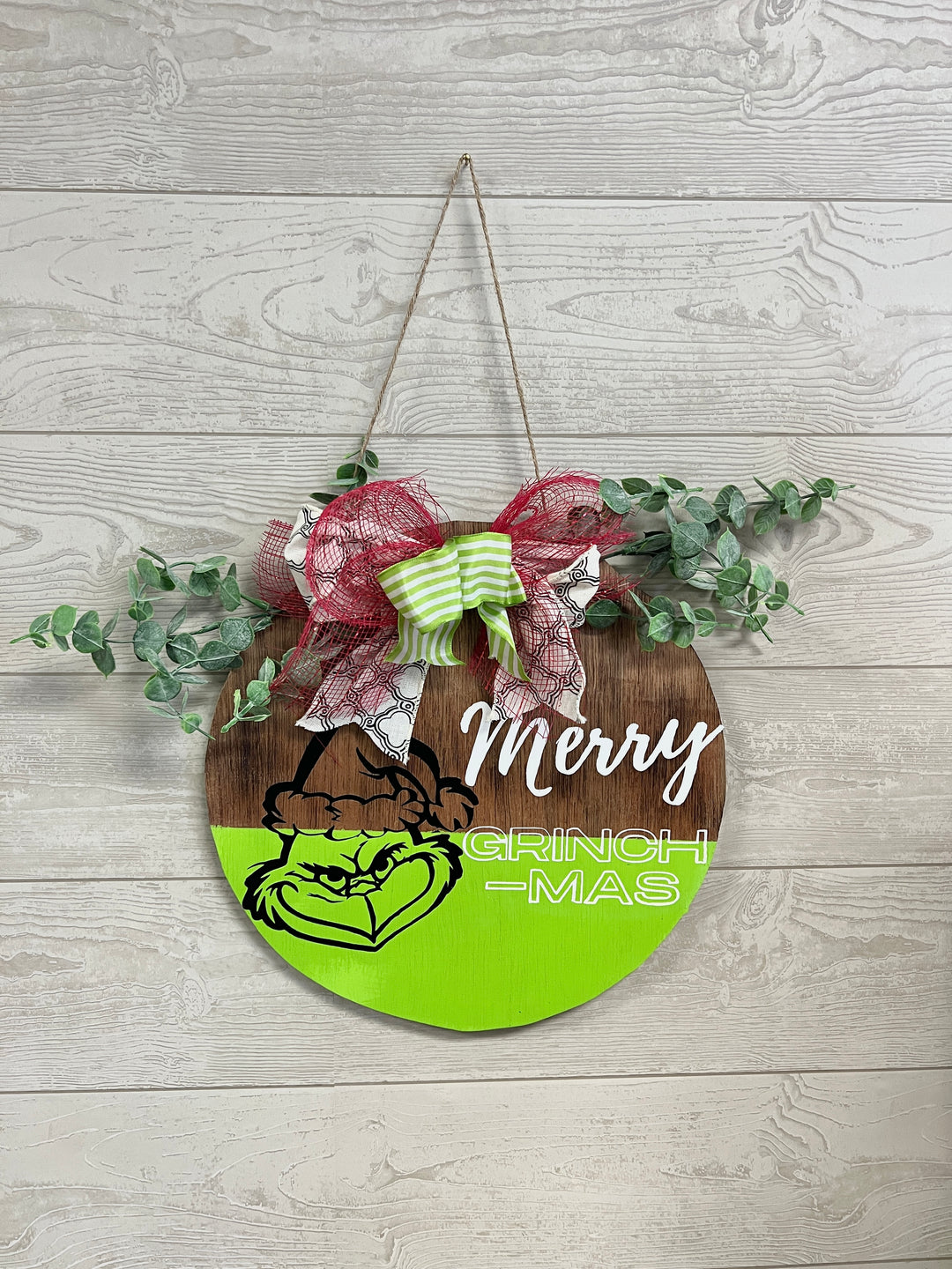 Merry Grinchmas Sign - The Teal Antler Boutique