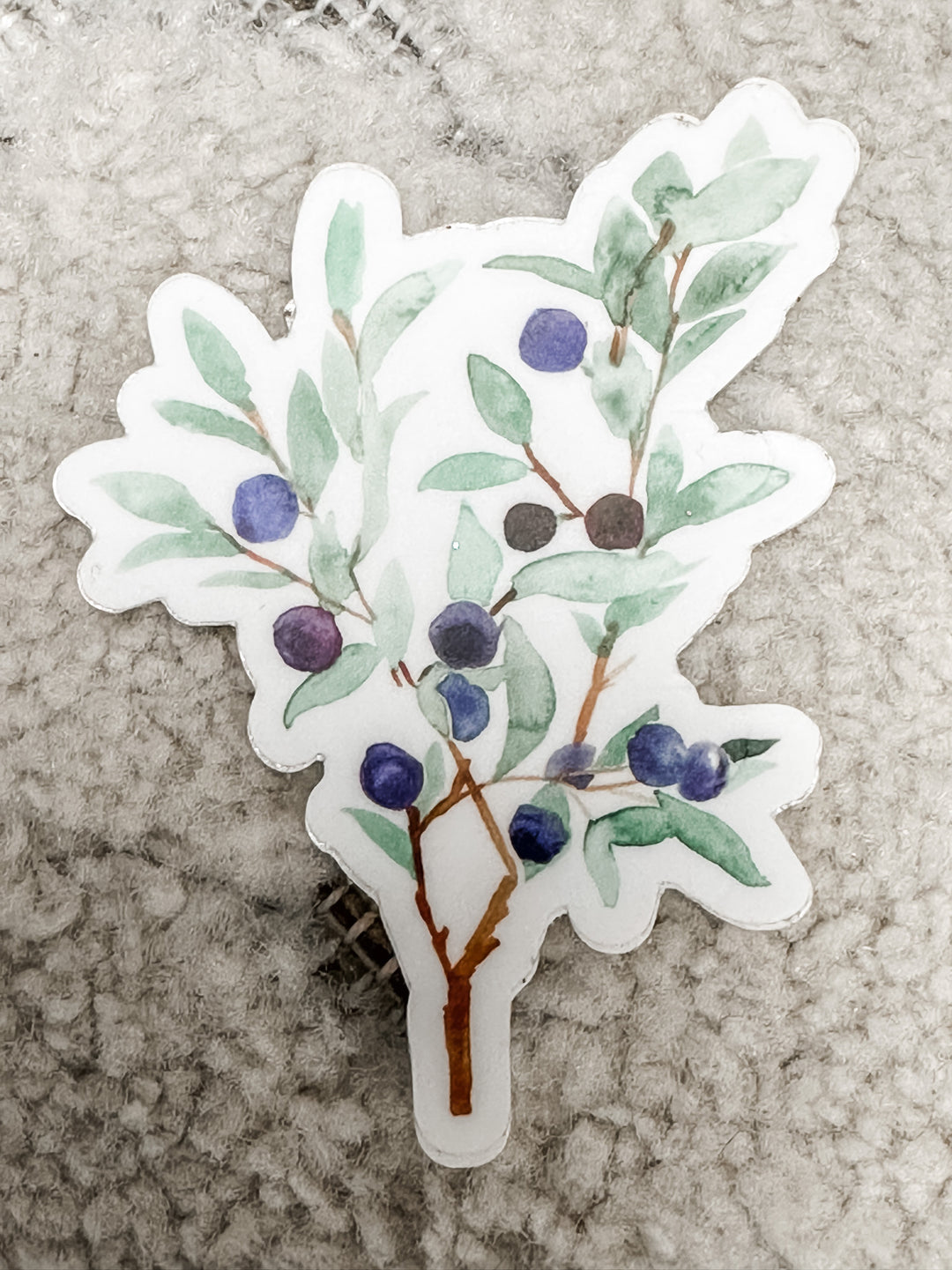 Blueberry Sticker - The Teal Antler Boutique