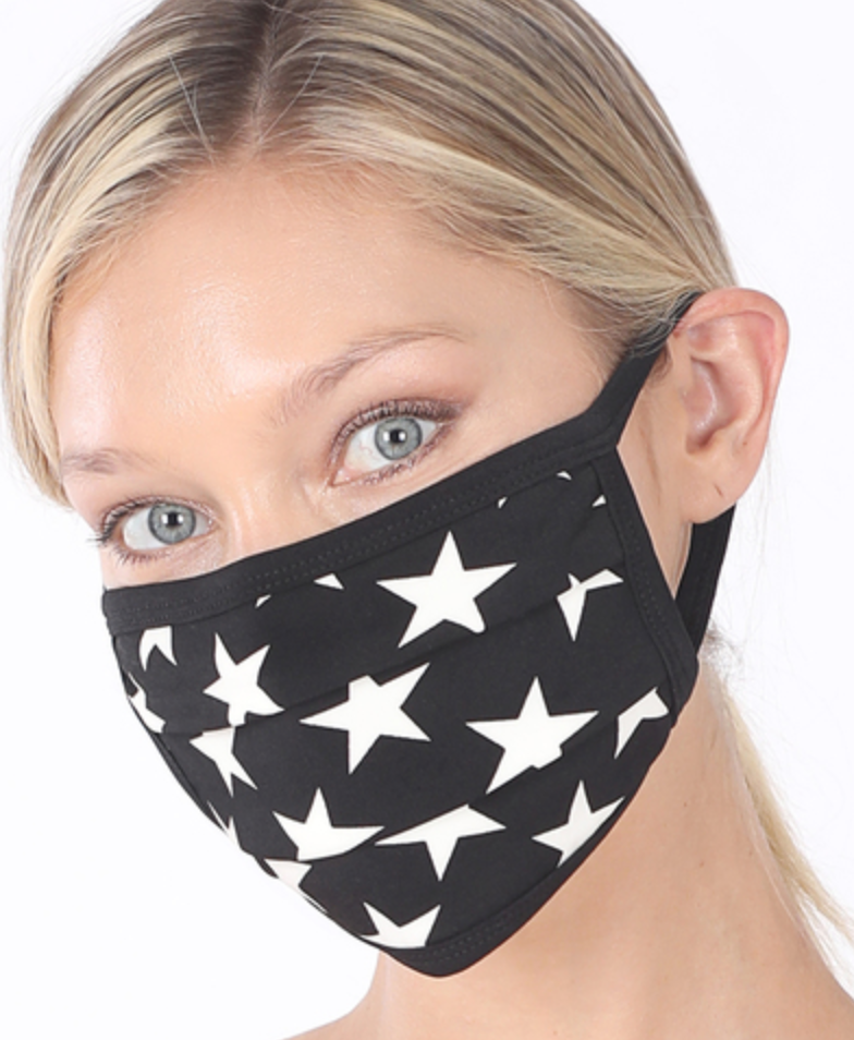 Star Face Mask - The Teal Antler™
