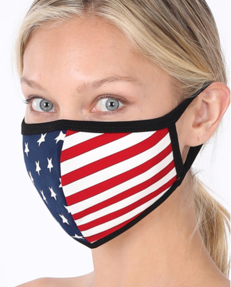 American Flag Face Mask - The Teal Antler™