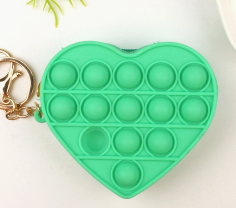 Keychain Pop It Heart Bag - The Teal Antler Boutique