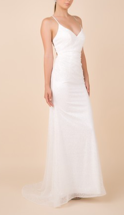 Shimmer Maxi Formal Dress - The Teal Antler Boutique