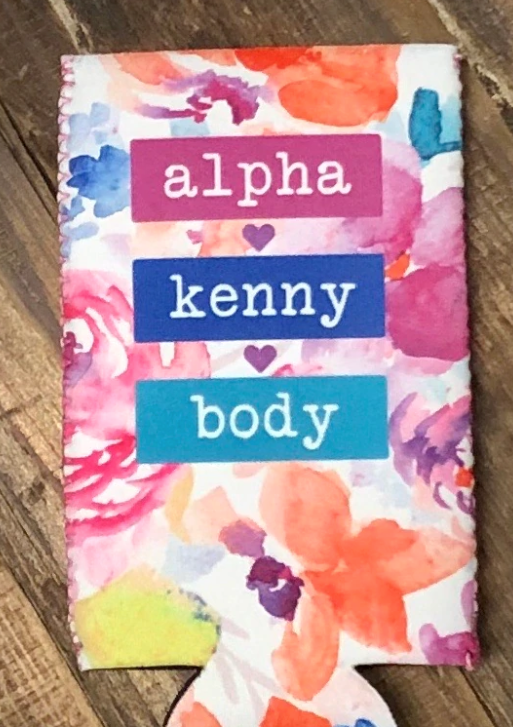 Alpha Kenny Body Slim Can Cooler - The Teal Antler Boutique