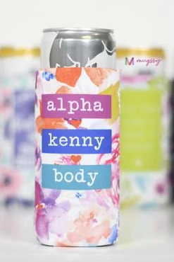 Alpha Kenny Body Slim Can Cooler - The Teal Antler Boutique
