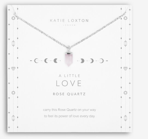 Affirmation Crystal A Little Love Necklace - The Teal Antler Boutique