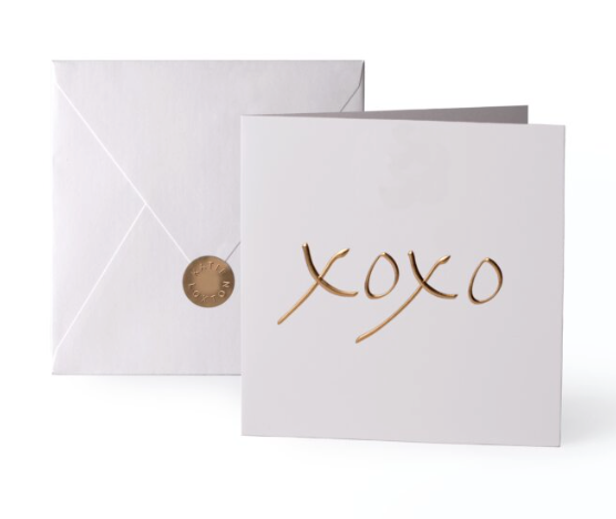 XOXO Greeting Card - The Teal Antler Boutique