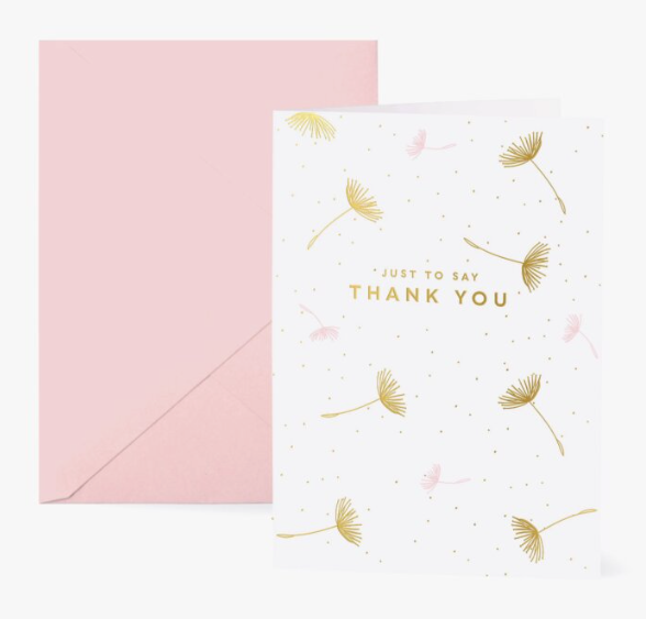 Just to Say Thank You Greeting Card - The Teal Antler Boutique